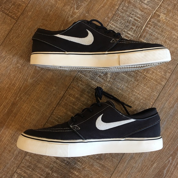 Nike Zoom Air Stefan Janoski Black Sneakers Sz 11 - Picture 4 of 8